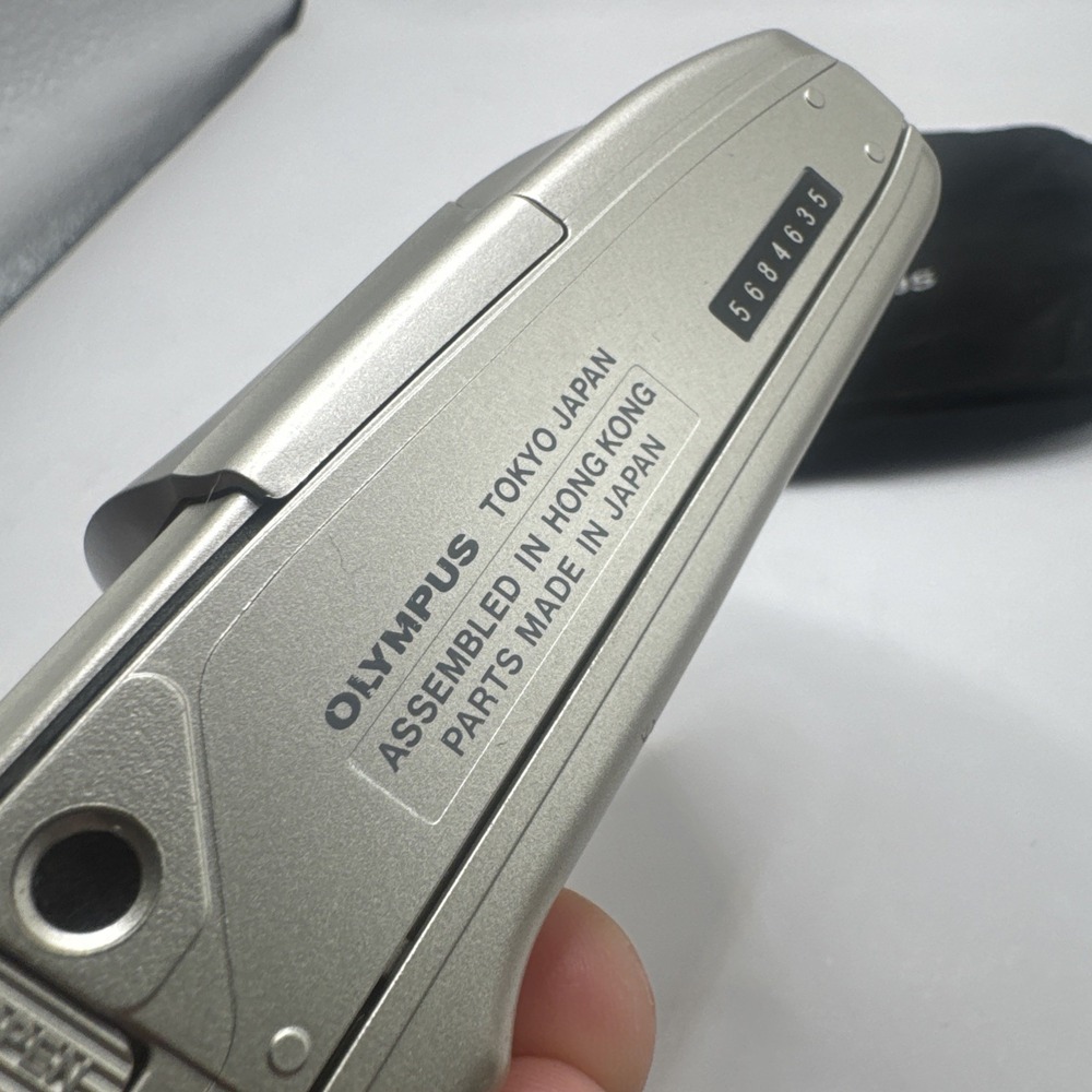 Olympus mju II DLX Stylus Epic 35mm F2.8 Camera – Works Flash Not Working READ - Picture 6 of 8